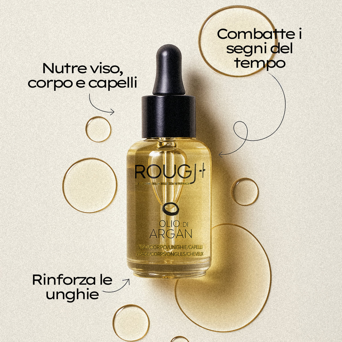 Rougj Olio Argan Viso/crp/cap