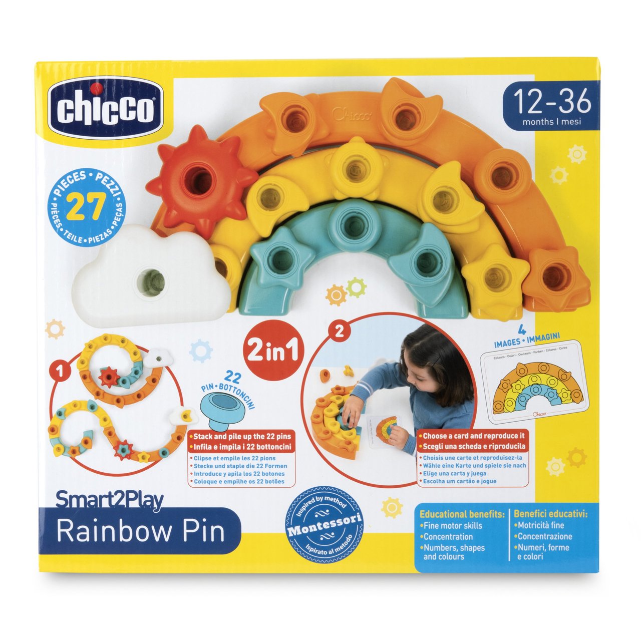 Ch Gioco S2p Arcobaleno 2in1