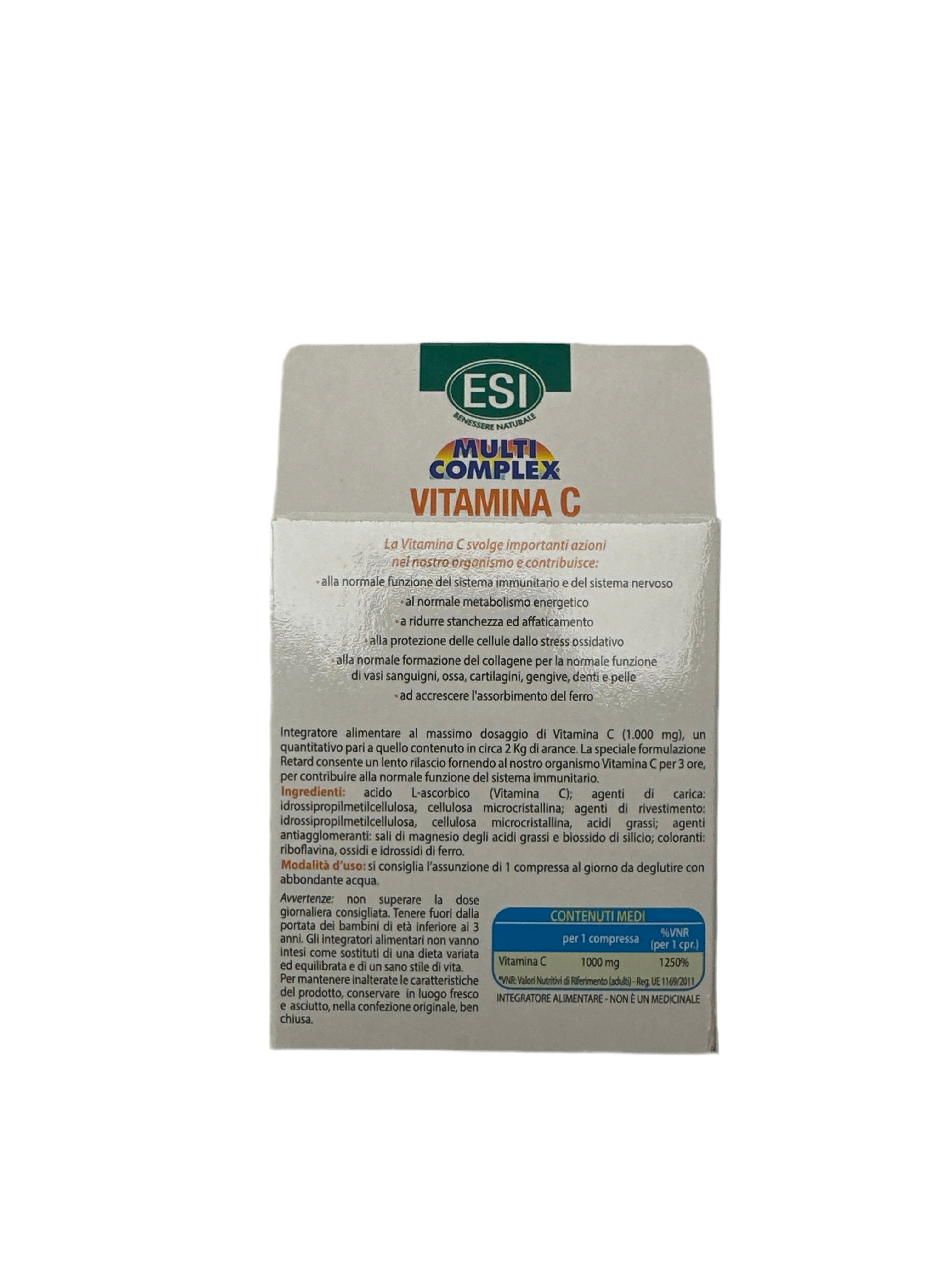 Esi Vitamina C Pura 1000 60cpr