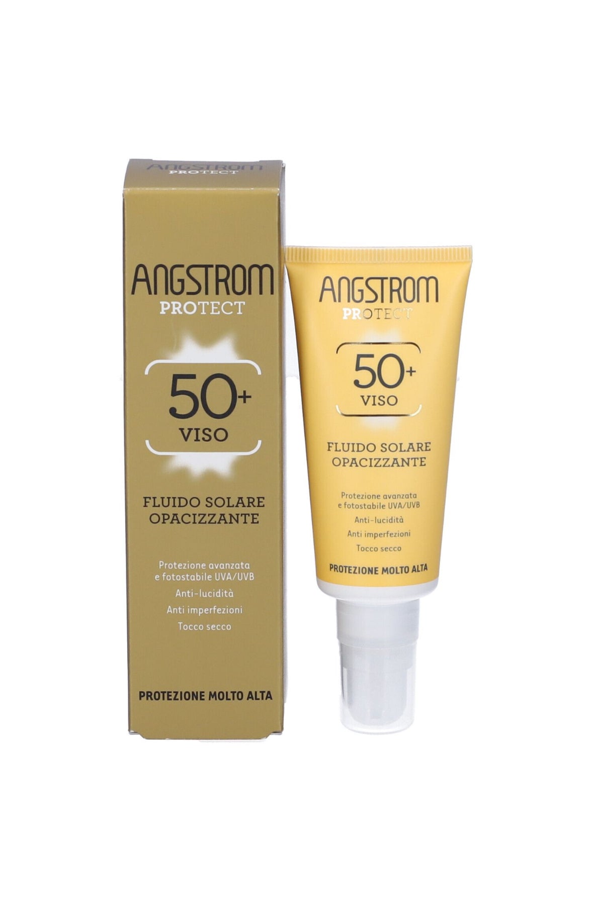 Angstrom Fluido Viso Opaciz50+