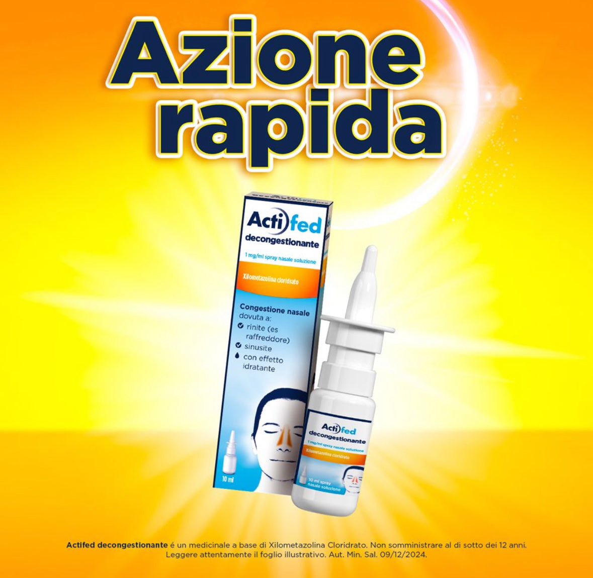 Actifed Decongest Spray 10ml