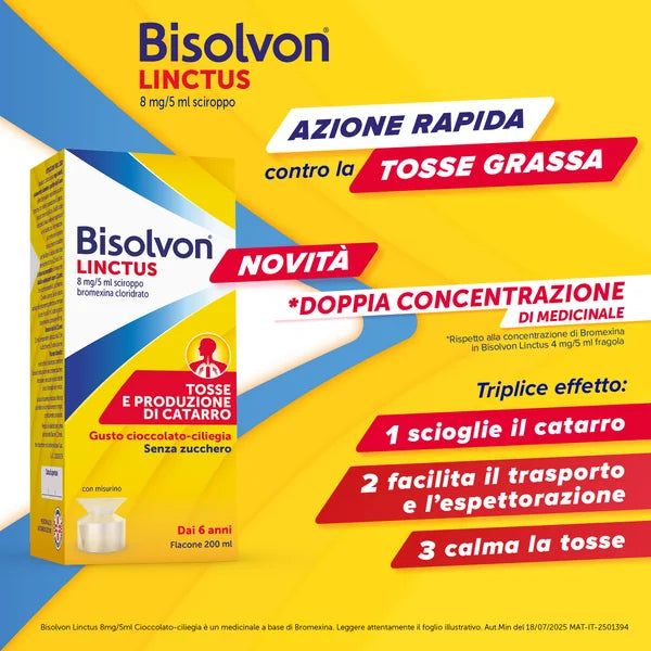 Bisolvon Scir Fl 200ml 8mg/5ml