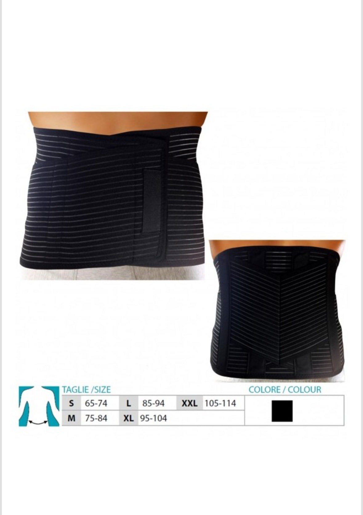 Orione 3082 Cors Lomb Nero L