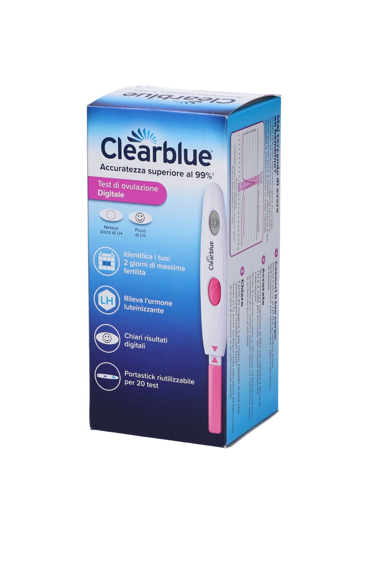 Clearblue Test Ovul Base 20pz