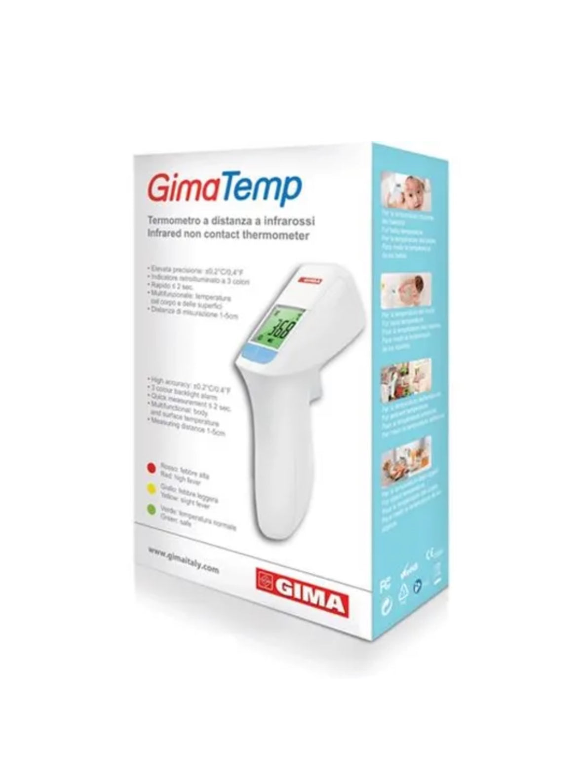 Termometro No Contact Gimatemp