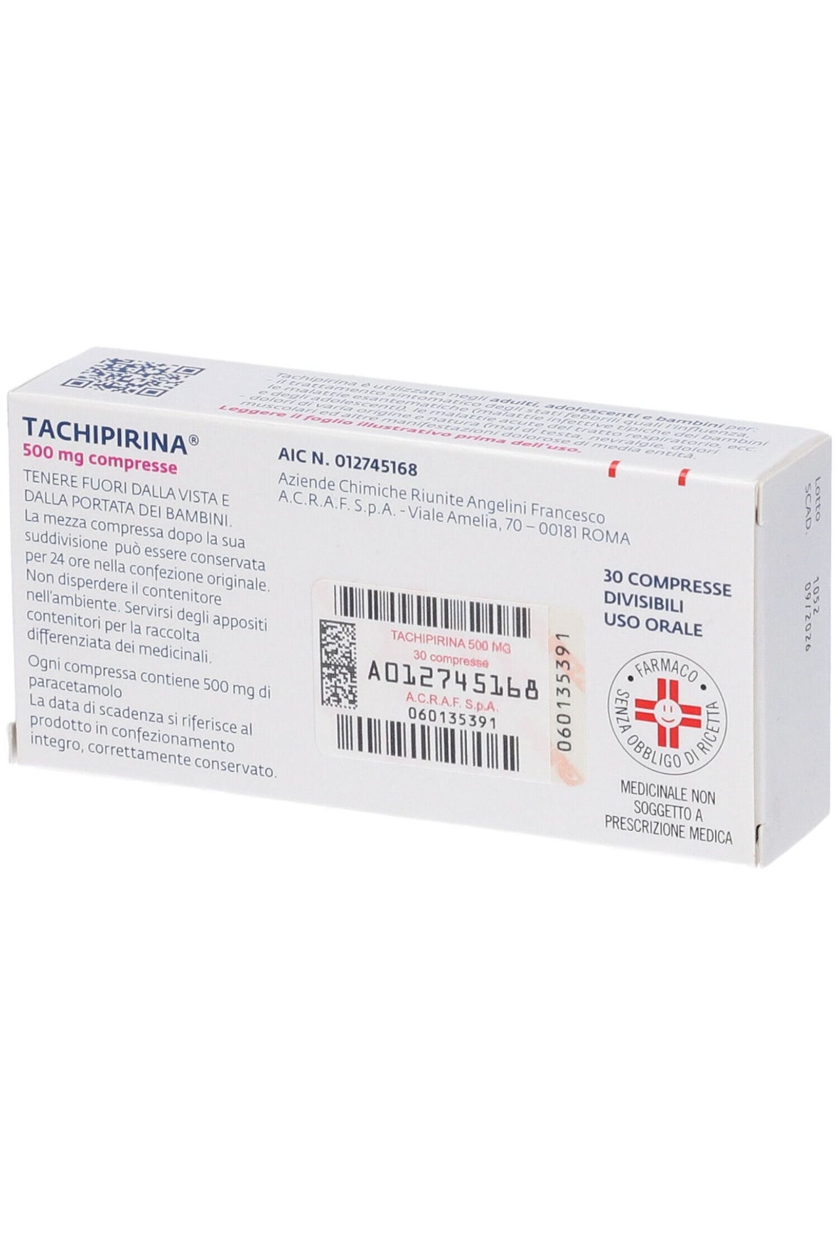 Tachipirina 30cpr Div 500mg