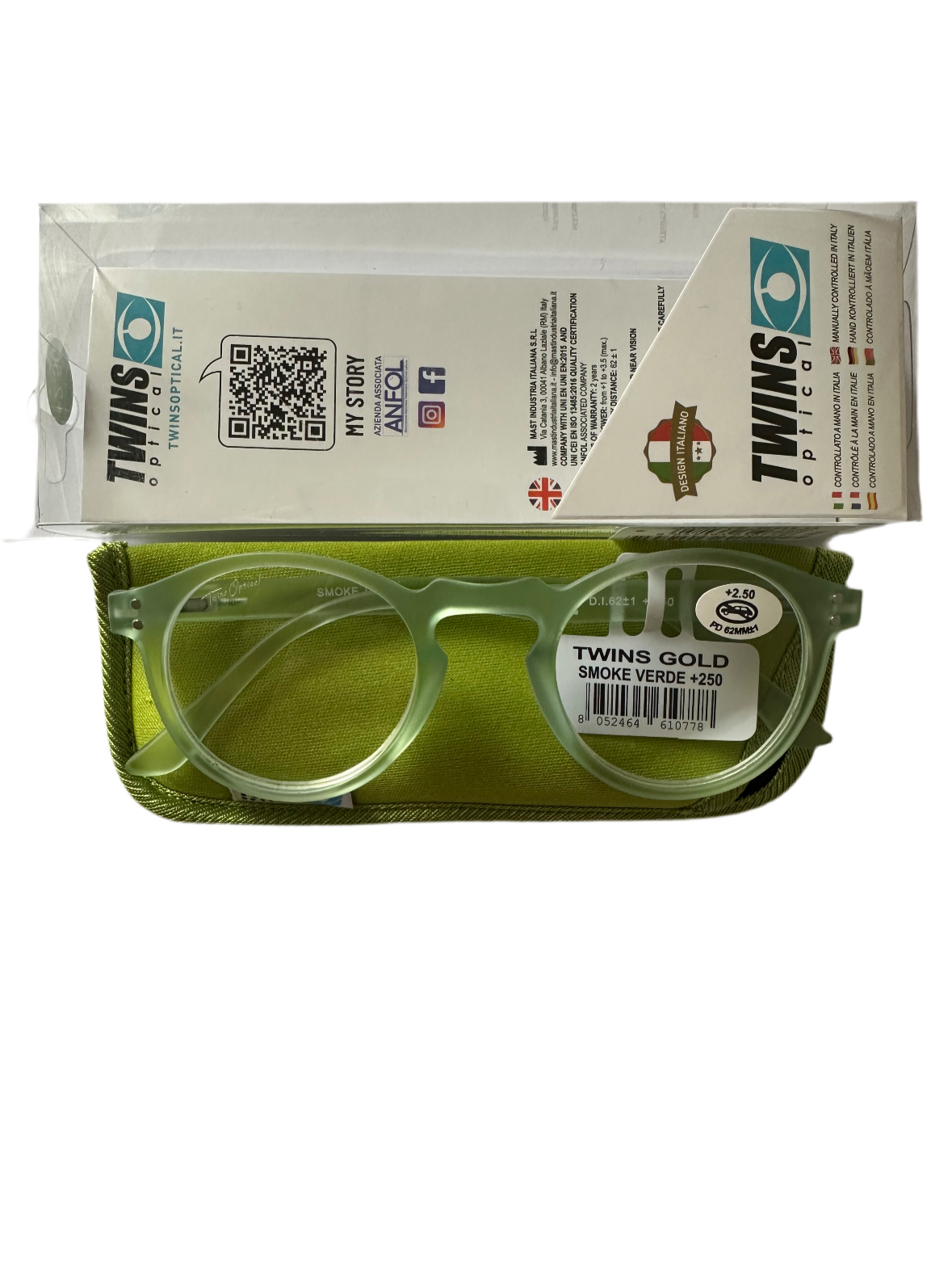 Twins Gold Smoke Verde +2,50