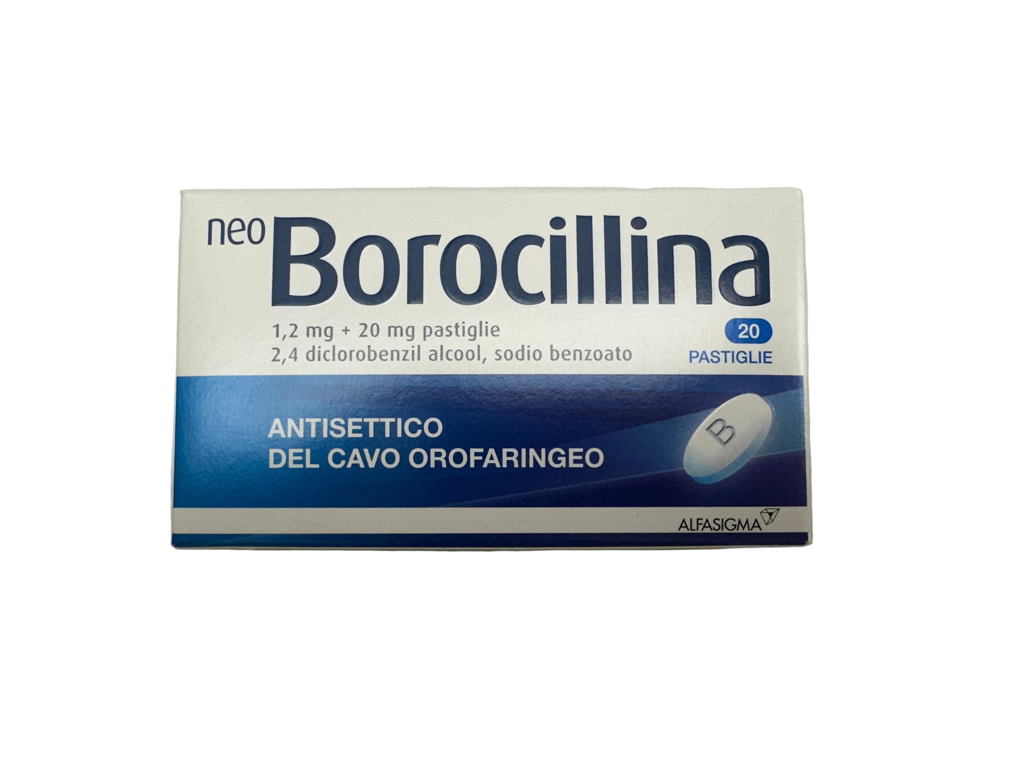 Neoborocillina 20past 1,2+20mg