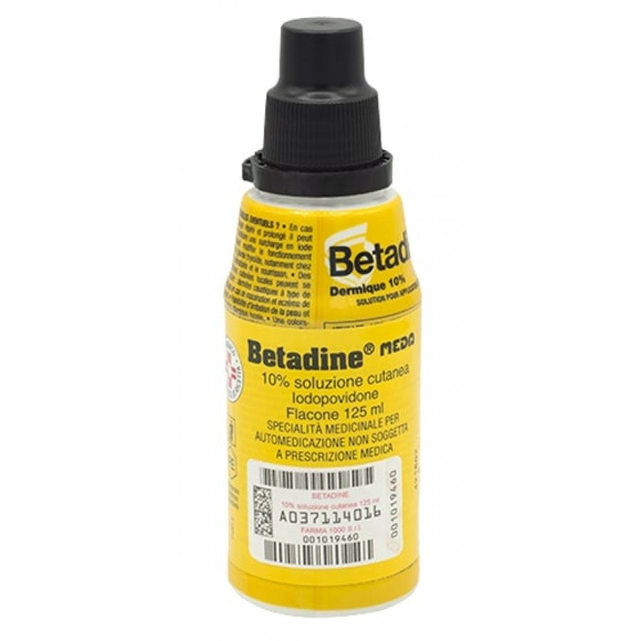 Betadine Soluz Cut 125ml 10%