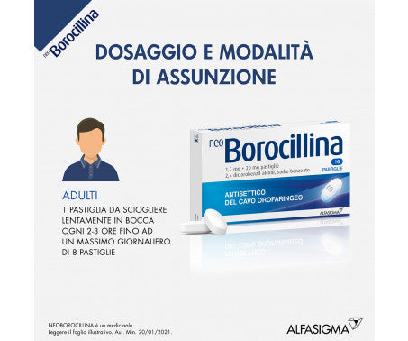 Neoborocillina 20past 1,2+20mg