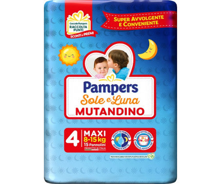 Pampers Sole&luna Mut Maxi15pz