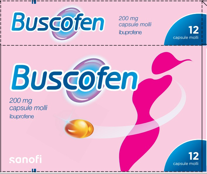 Buscofen 12cps Molli 200mg