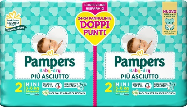 Pampers Bd Duo Downcount Mi48p