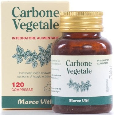 Carbone Vegetale 120cpr